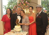 Joyce Reyes, Aurelio Reyes y Corazón, Martha Reyes y Chyrlo Reyes.