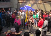 Organización. El prefecto de Chimborazo presentó a los principales personajes del Pawkar Raymi.