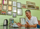 Zhu Fuming, presidente de la Asociación 10 de Octubre de la Colonia China de Ecuador.