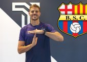 Javier Burrai exBarcelona, ahora arquero de Talleres.