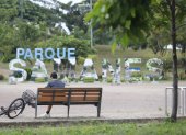PARQUE SAMANES , MANTENIMIENTO DEL MISMO, 12 DE JUNIO DEL 2023- AMELIA ANDRADE Guayaquil-Ecuador Agencia (Ag-ecpreso)