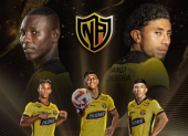 Los jugadores del Barcelona SC están listos para protagonizar una noche inolvidable durante la Noche Amarilla 2025.