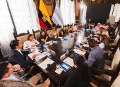 Concejo. Los ediles durante una reciente sesión.