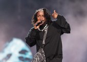Kendrick Lamar es el estrella principal del espectáculo de  medio tiempo.