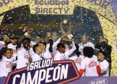 Liga de Quito festejó un nuevo campeonato de la Supercopa, tras vencer a El Nacional