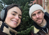 Lily Collins y Charlie McDowell contrajeron matrimonio en 2021.
