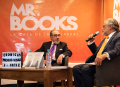Jorge Ortiz y Alfonso Reece durante la presentación.