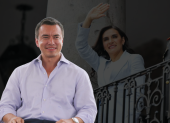 Daniel Noboa cierra campaña este 6 de febrero de 2025 en Guayaquil.