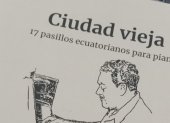 Libro. La obra contiene 17 partituras para piano del artista guayaquileño.
