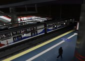 En un tramo del carril del Metro de Quito se detectaron dos fisuras.