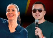 Luisa González y Daniel Noboa van a segunda vuelta.