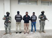 Fuerzas Armadas y Policía Nacional capturas a alias Negro Barrei, integrante de Los Lobos.