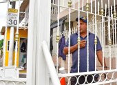 Medidas. En varios sectores del norte han optado por cerrar las calles con rejas para evitar ser víctimas de robos.