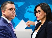 Daniel Noboa le arrebató votos a la Revolución Ciudadana, que lideraba las elecciones en el exterior en procesos anteriores.
