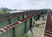 PUENTE CARROZABLE UNA OBRA QUE SE LA  COME EL OXIDO EN LA CIUDAD DE QUEVEDO. AG-EXTERNOS