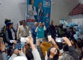Luisa González quedó segunda por décimas tras las elecciones del 9 de febrero.
