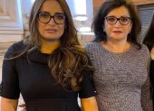 Lourdes Terreros y Rosa Argudo fueron funcionarias del IESS en Cuenca.