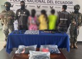 Se encontró en el poder de los menores armas de fuego.