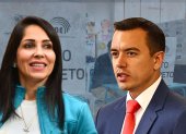 Luisa González y Daniel Noboa volverán a enfrentarse en segunda vuelta el 13 de abril de 2025.