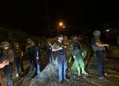 Militares hallan pruebas de microtráfico y cultos a la Santa Muerte en Ciudad Perdida junto al ministro de Defensa.