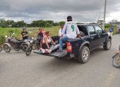 Familiares rescataron el cuerpo y lo trasladaron a la morgue de Salitre.