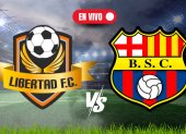 Libertad FC recibe a Barcelona SC en Loja.