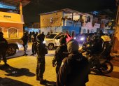 Situación. Después del ataque se desplegó un fuerte contingente policial y militar en la zona del ataque.