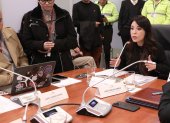 Pamela Aguirre preside la Comisión de Fiscalización. La mesa señaló que el Gobierno se niega a entregar información de la concesión del campo Sacha.