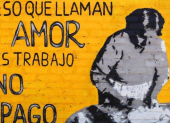Imagen representativa de trabajo no remunerado del hogar, de ONU Mujeres.