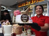 En la panadería y pastelería Erick han preparado tortas especiales por el Día de la Mujer.