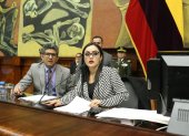 La correísta Viviana Veloz preside la Asamblea Nacional