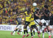 Barcelona SC tiene una ventaja de tres goles ante Corinthians, en la Copa Libertadores 2025.