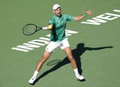 Nole no pudo en la segunda ronda del Masters 1.000 de Indian Wells, tras caer por 6-1, 3-6 y 6-1 ante el holandés Botic Van de Zandschulp.