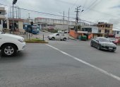 Ambato. La avenida bolivariana es muy transitada durante todo el día.