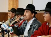 Leonidas Iza es presidente de la Confederación de Nacionalidades Indígenas del Ecudor. (Conaie).
