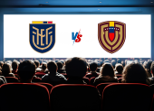 Disfruta la emoción del fútbol en pantalla grande: Multicines ofrece la transmisión de los partidos de Ecuador en sus salas de cine.