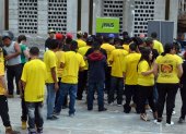 Miembros de los Latin Kings se adhieren al movimiento Alianza País.