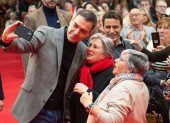 Figura. Pedro Sánchez durante una intervención pública.