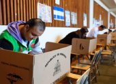 Foto de archivo de elecciones en Honduras