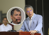 Guillermo Lasso y Rafael Correa protagonizan un enfrentamiento en redes sociales.