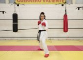 La karateca ecuatoriana Jacqueline Factos espera tener una pronta recuperación de la lesión en su brazo para poder volver al tatami representando al país.