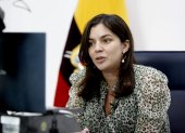 Irene Vélez es la secretaria de Comunicación del gobierno de Daniel Noboa.
