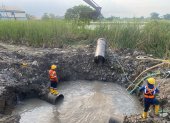 Desde el pasado 20 de marzo, Durán el agua no se distribuye a los hogares del cantón por daños en el acueducto.