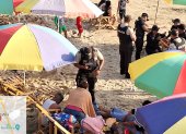 La tragedia ocurrió en Montañita. Los cuerpos aún no aparecen.