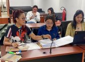 La audiencia del caso Eclipse se desarrolló el domingo en el Complejo Judicial Norte de Quito.