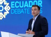 Daniel Noboa dio una entrevista postdebate en Radio Canela Guayaquil, donde habló sobre su propuesta de gobierno y respondió a las críticas de su contrincante, Luisa González.