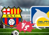 Barcelona SC en la fecha 6 juega ante Delfín SC.