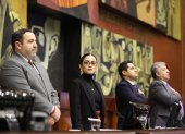 La Asamblea Nacional es presidida por la correísta Viviana Veloz.