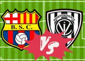 Barcelona SC  vs Independiente del Valle en el Monumental.