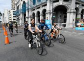 Varias calles de Guayaquil se mantienen peatonales durante parte del día